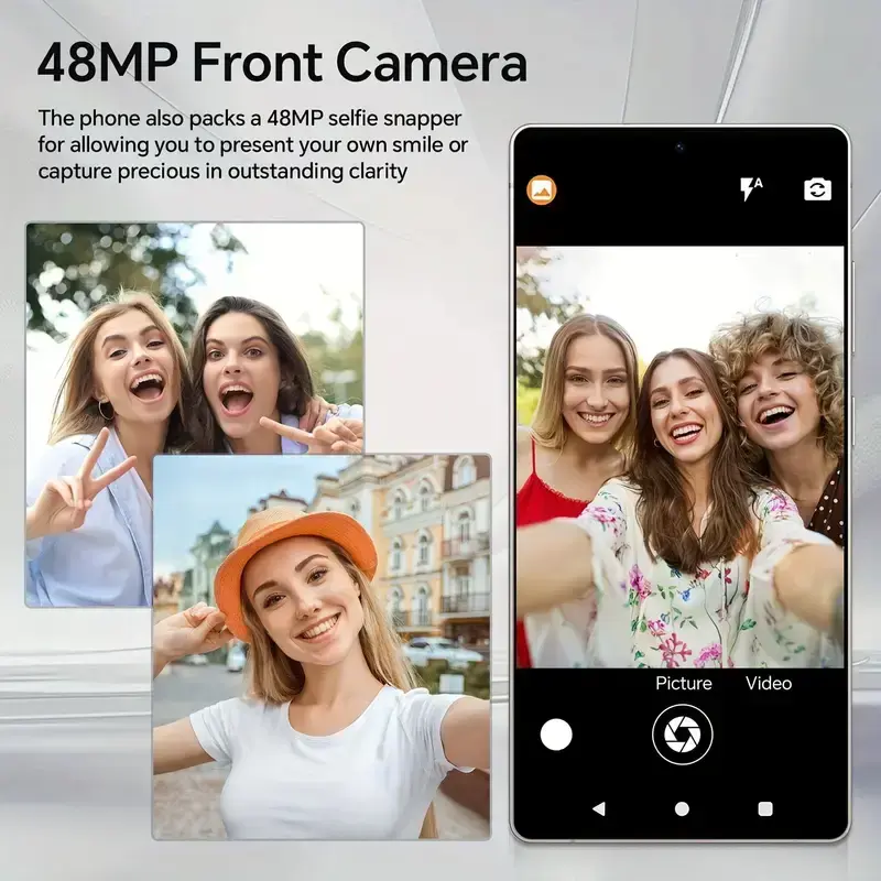 Thumbnail: 12+512GB Unlock Smartphone- Dual SIM Cell Phone with Stylus, 7500mAh Battery, 48