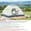 Thumbnail: Automatic Dome Tent with 2 Doors & 2 Windows, Large Size, Easy Setup, Spacious
