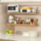 Thumbnail: Wall-Mounted Wooden Storage Rack