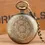 Thumbnail: Love You Forever" Vintage Quartz Pocket Watch - Perfect Gift for Son, Stainless 
