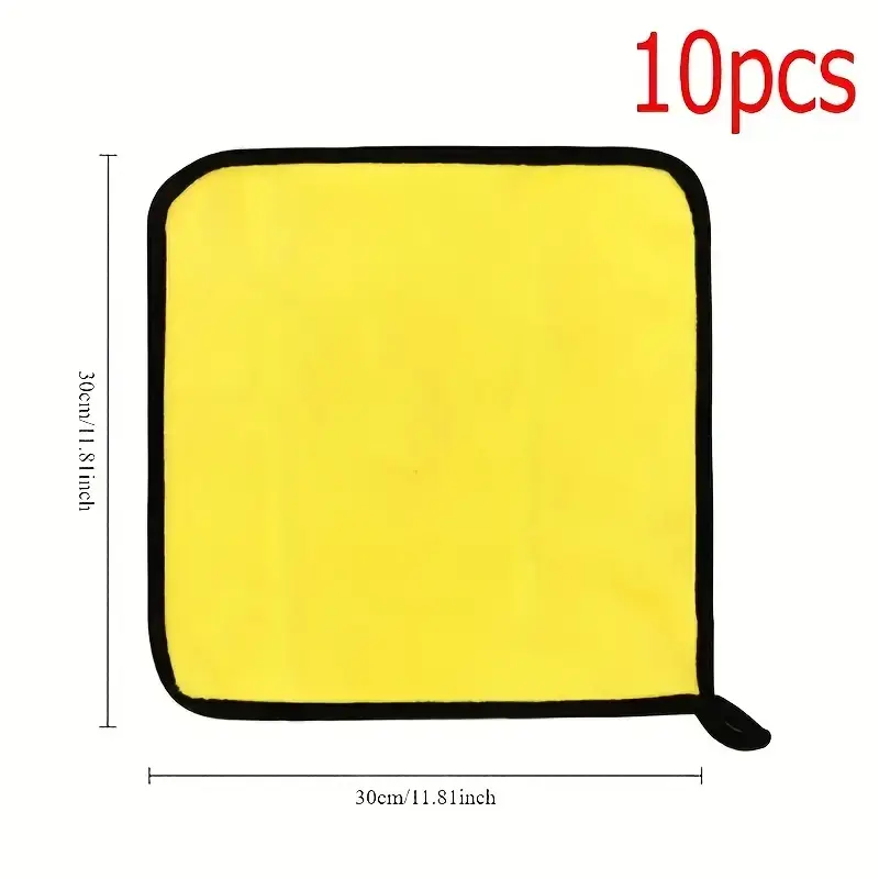 Thumbnail: 20/10 microfiber car wipe towels, car wash towels, dry absorbent microfiber