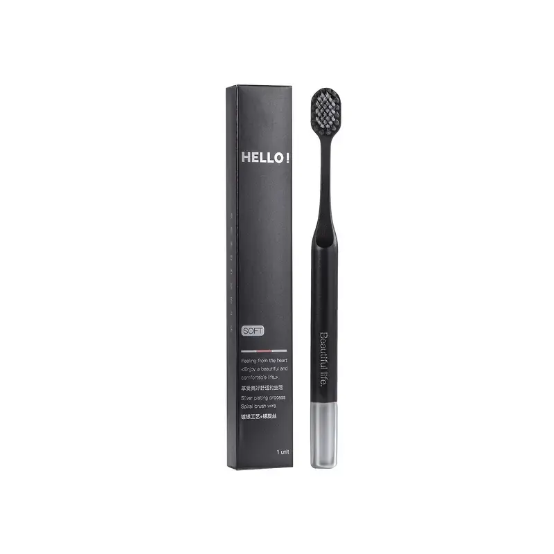 Thumbnail: Professional Soft Bristle Toothbrush - Gentle Plaque Removal, Sensitive Teeth