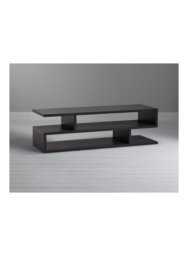 Thumbnail: Modern TV And Coffee Table Black 110x30x45cm