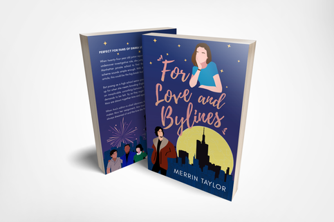 Paperback book cover design for self published author. Created with Photoshop, Illustrator, and ProCreate.