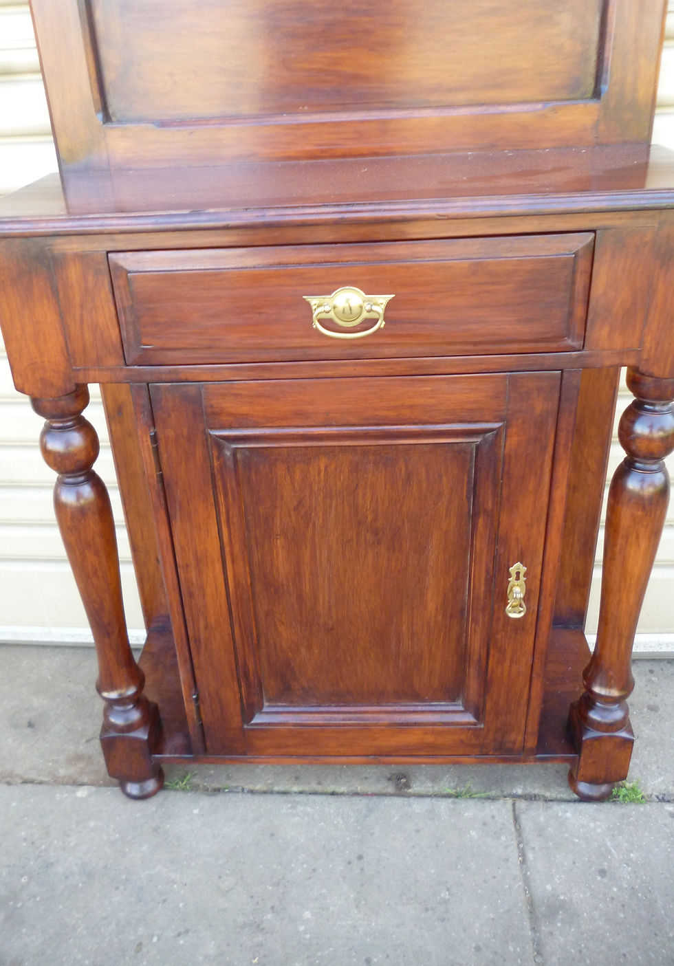 Thumbnail: Reproduction pine hallstand
