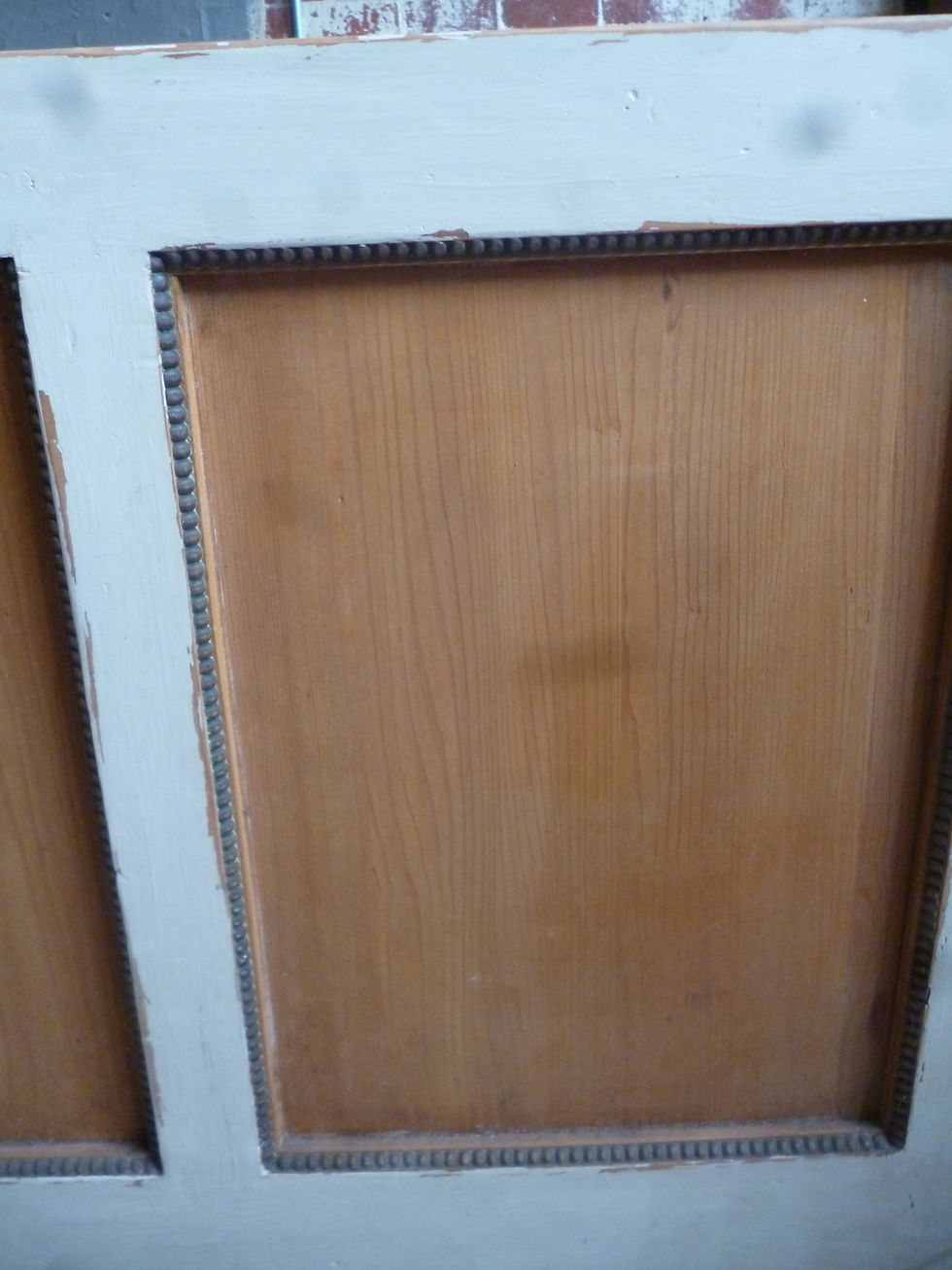 Thumbnail: Rustic European pine single bed
