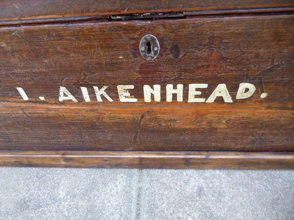 Thumbnail: Original 19th C cabin trunk