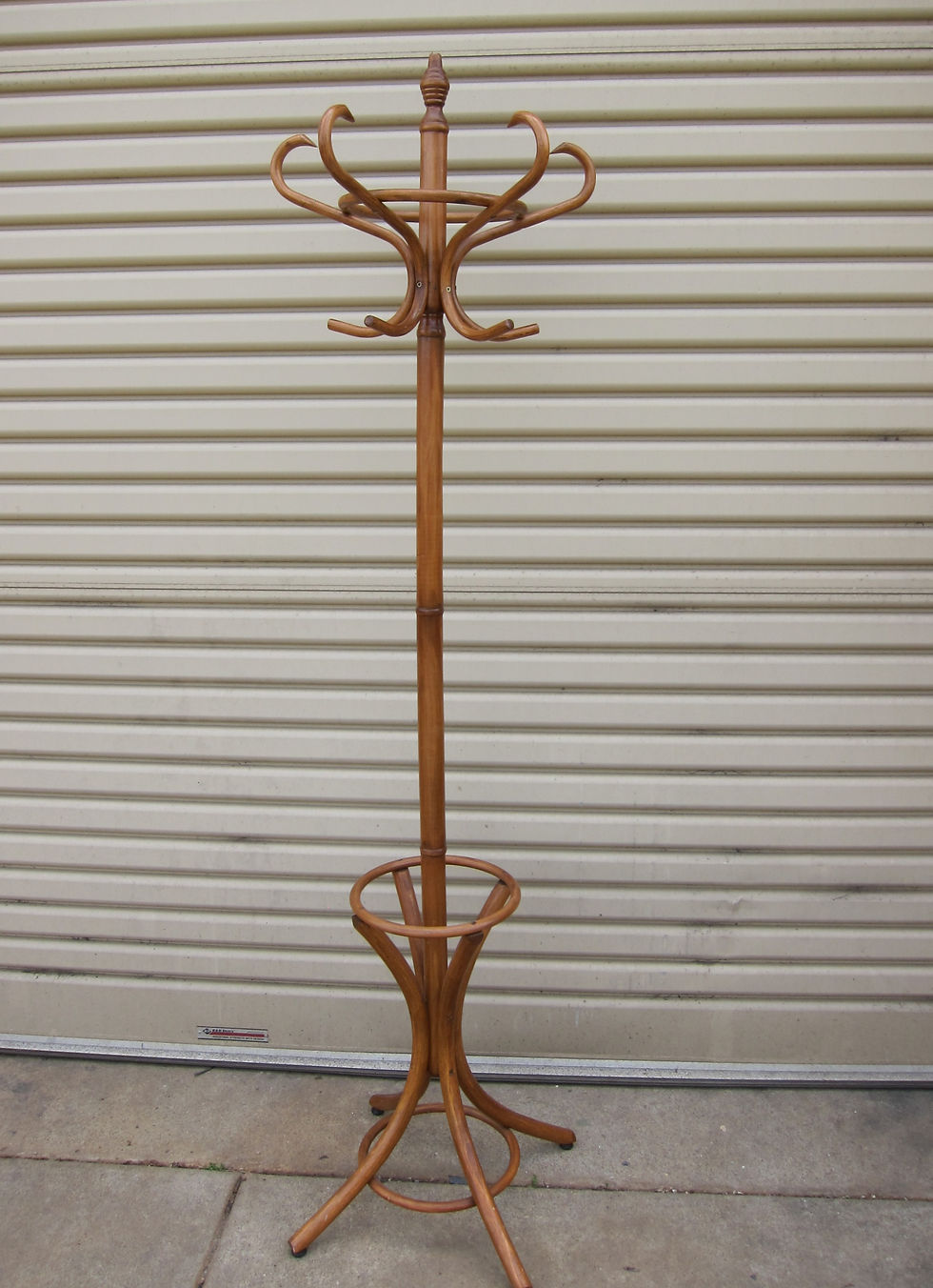 Vintage bentwood hat stand