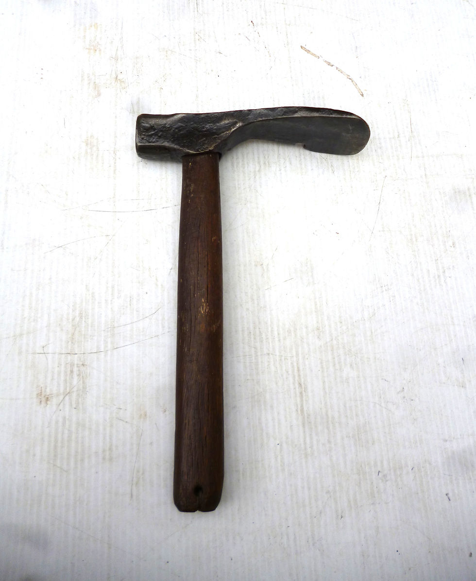 Restored old miners pick