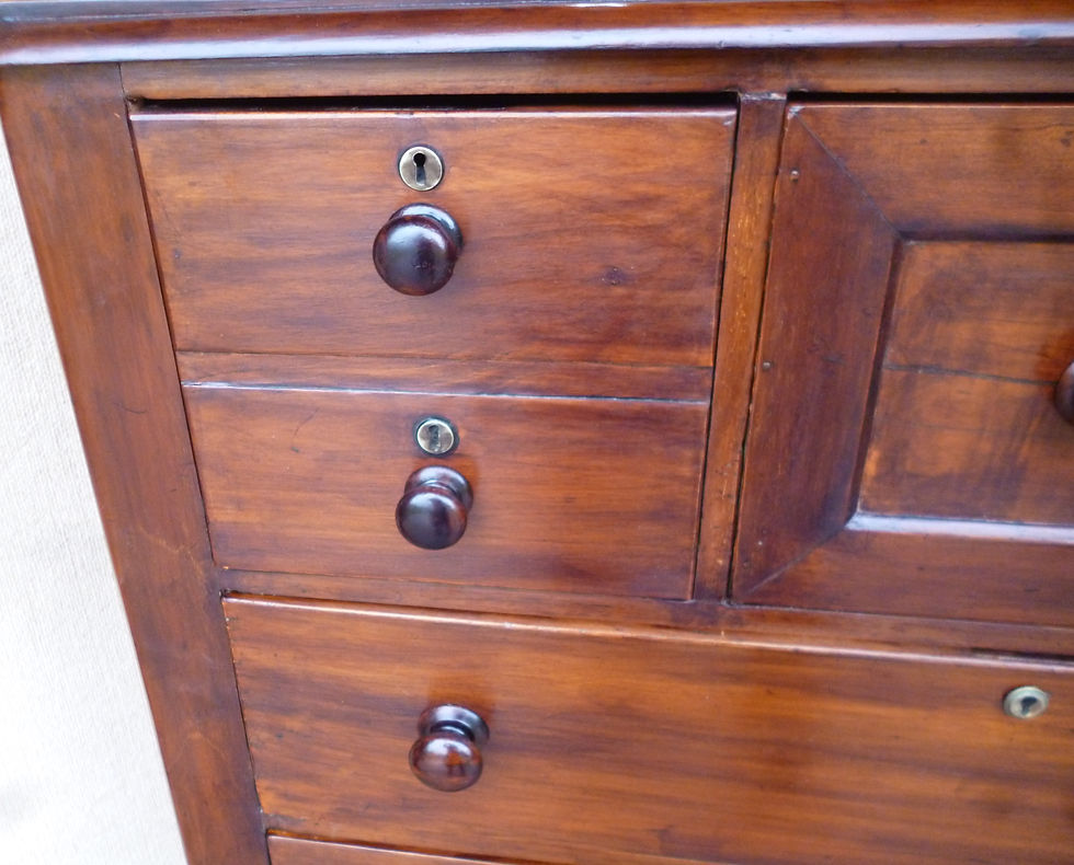 Thumbnail: Early Australian cedar 7 drawer chest