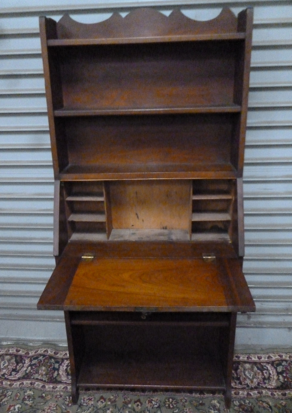 Thumbnail: Arts and Crafts blackwood secretaire