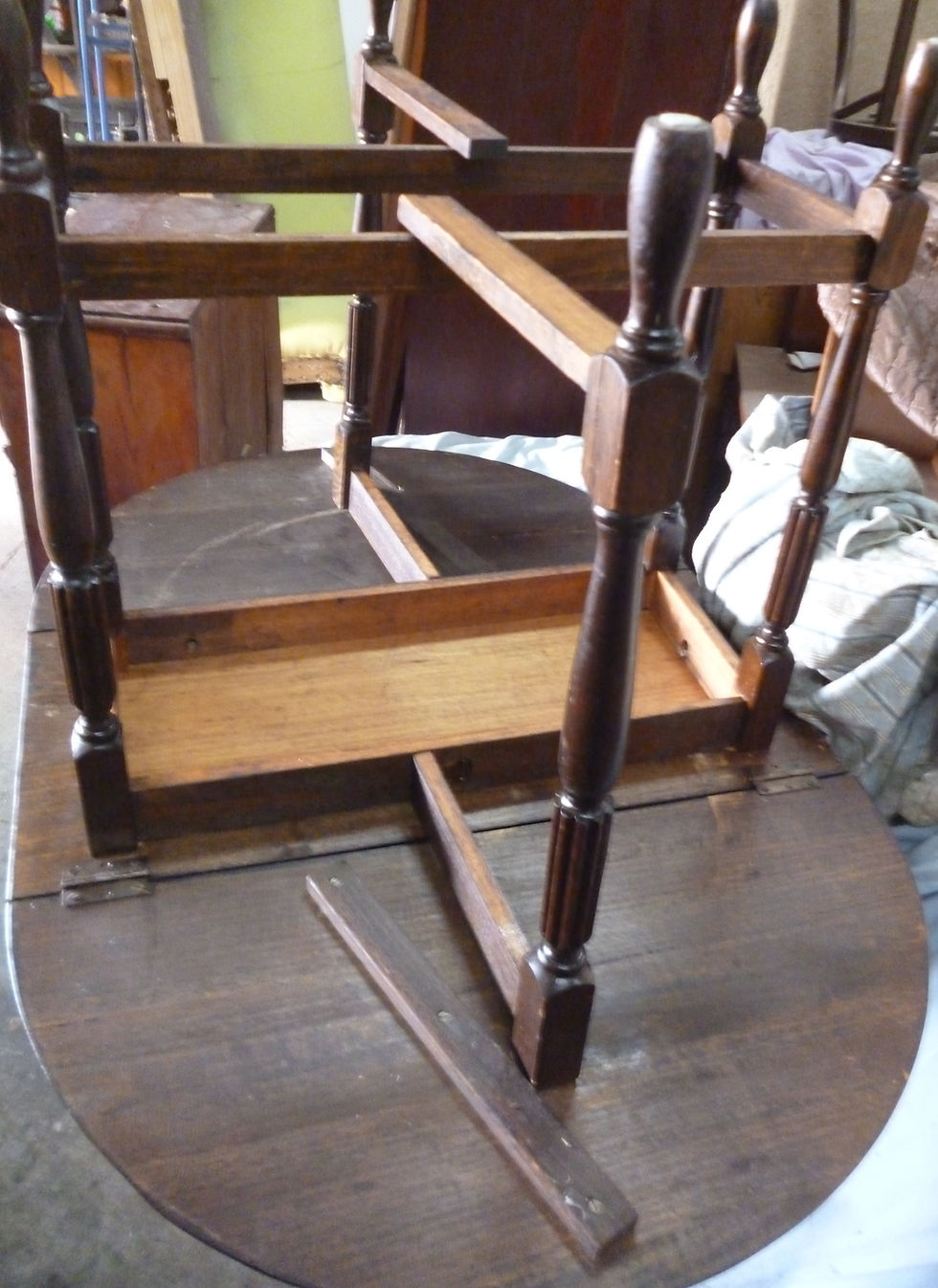 Thumbnail: Tas Oak gate leg table