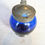 Thumbnail: Pewter and glass sugar bowl