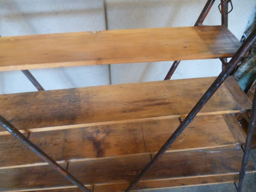 Thumbnail: Restored old trestle set