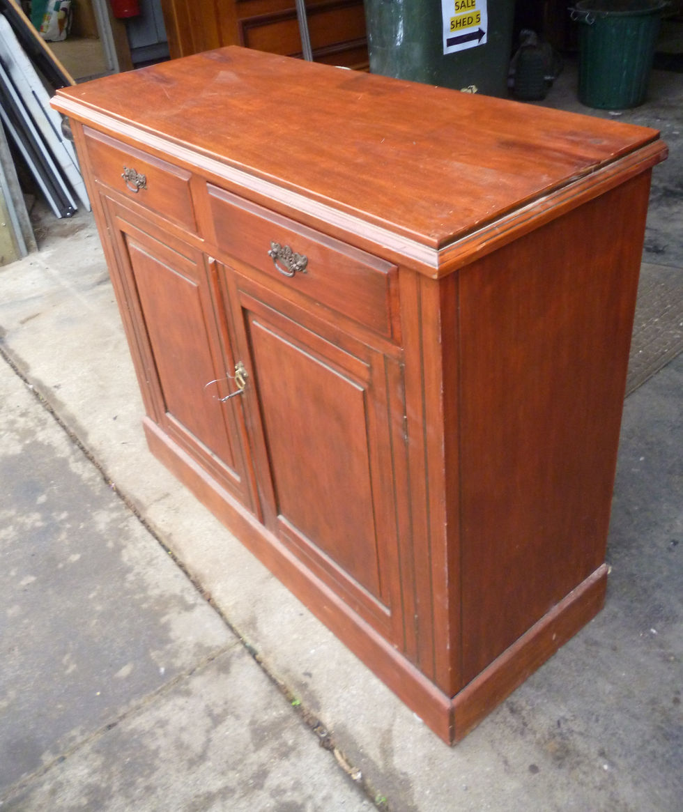 Thumbnail: Edwardian kauri pine sideboard base