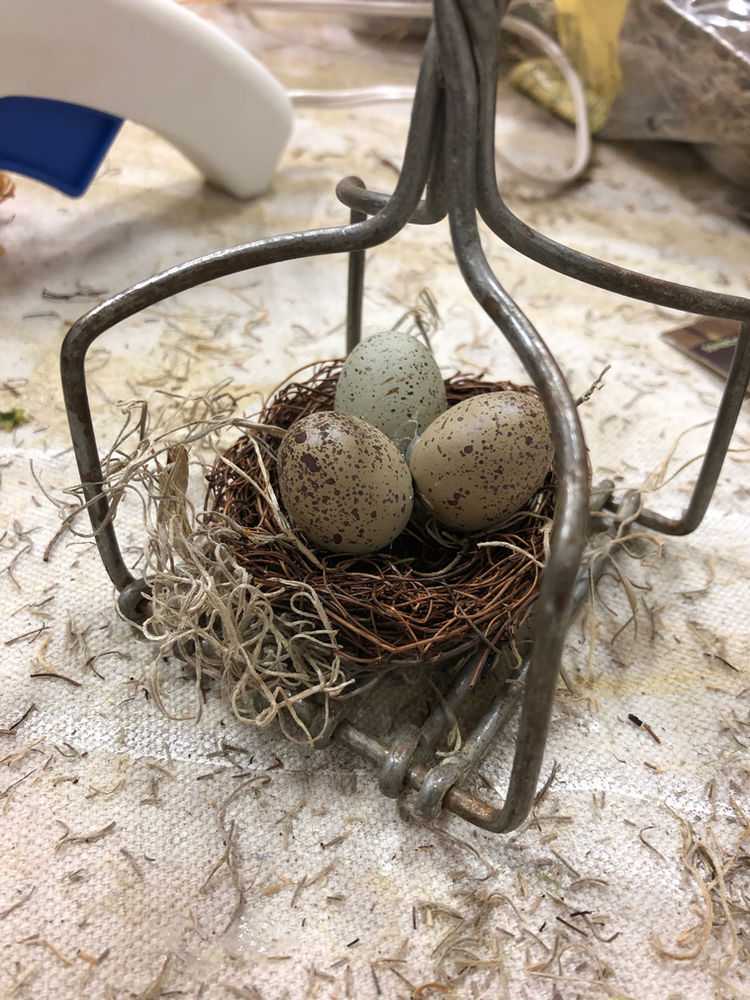 Potato Masher Easter Decor