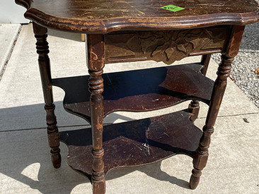 Distressed Milk Paint Table