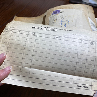 old receipt