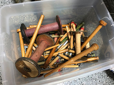 Wooden Spool Carrots