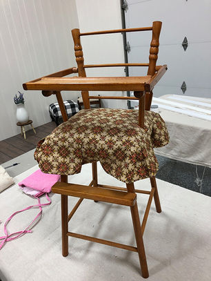 Doll High Chair Makeover