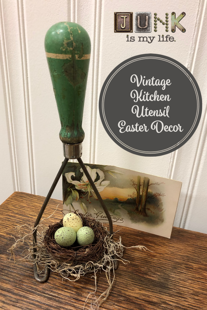Potato Masher Easter Decor