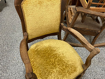 Fancy Floral Chair