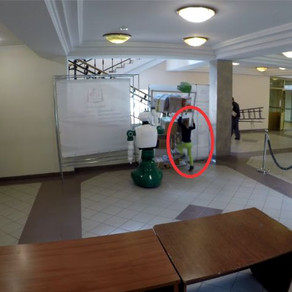 Robot evita un accidente fatídico de una niña