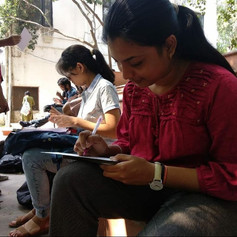 Letter Writing and Postcard Session for Mental Health Foundation (India)