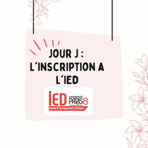 Jour J : L'inscription a l'IED Psycho