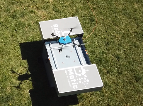 RoboMotic Drone in a Box, GroundBox es el primero drone in a box fabricado en Chile