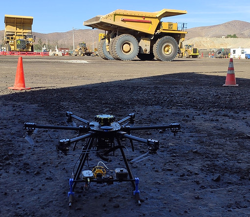 RoboMotic Drones en la minería