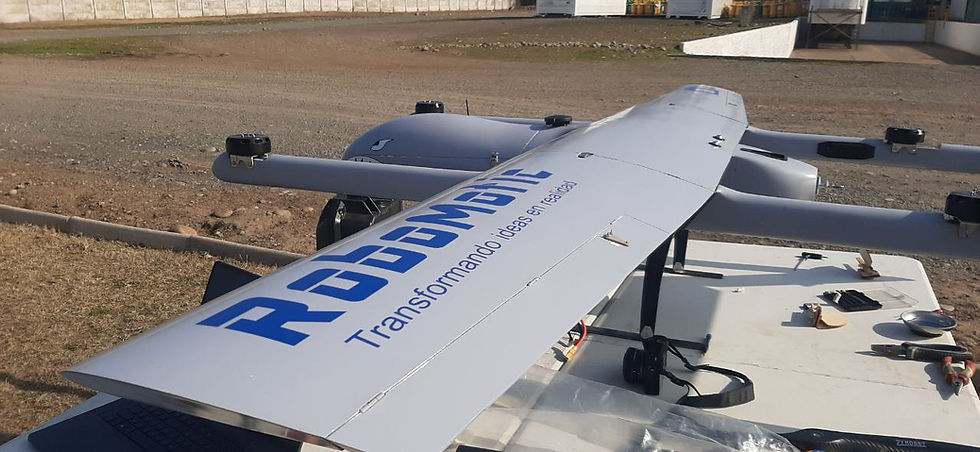 Miniatura: RoboMotic VTOL 2930 - Motor Cola a Combustión