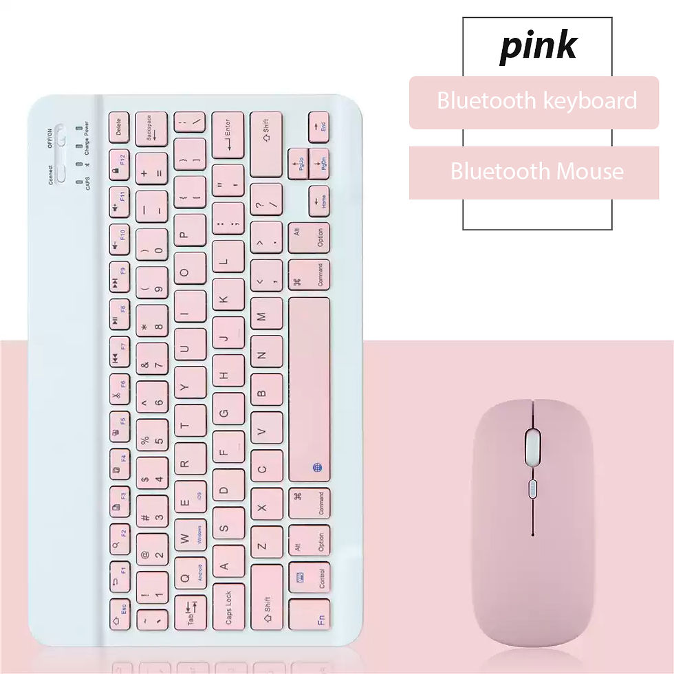 Thumbnail: Bluetooth Wireless Keyboard Universal Mobile Phone Tablet Keyboard And Mouse Min