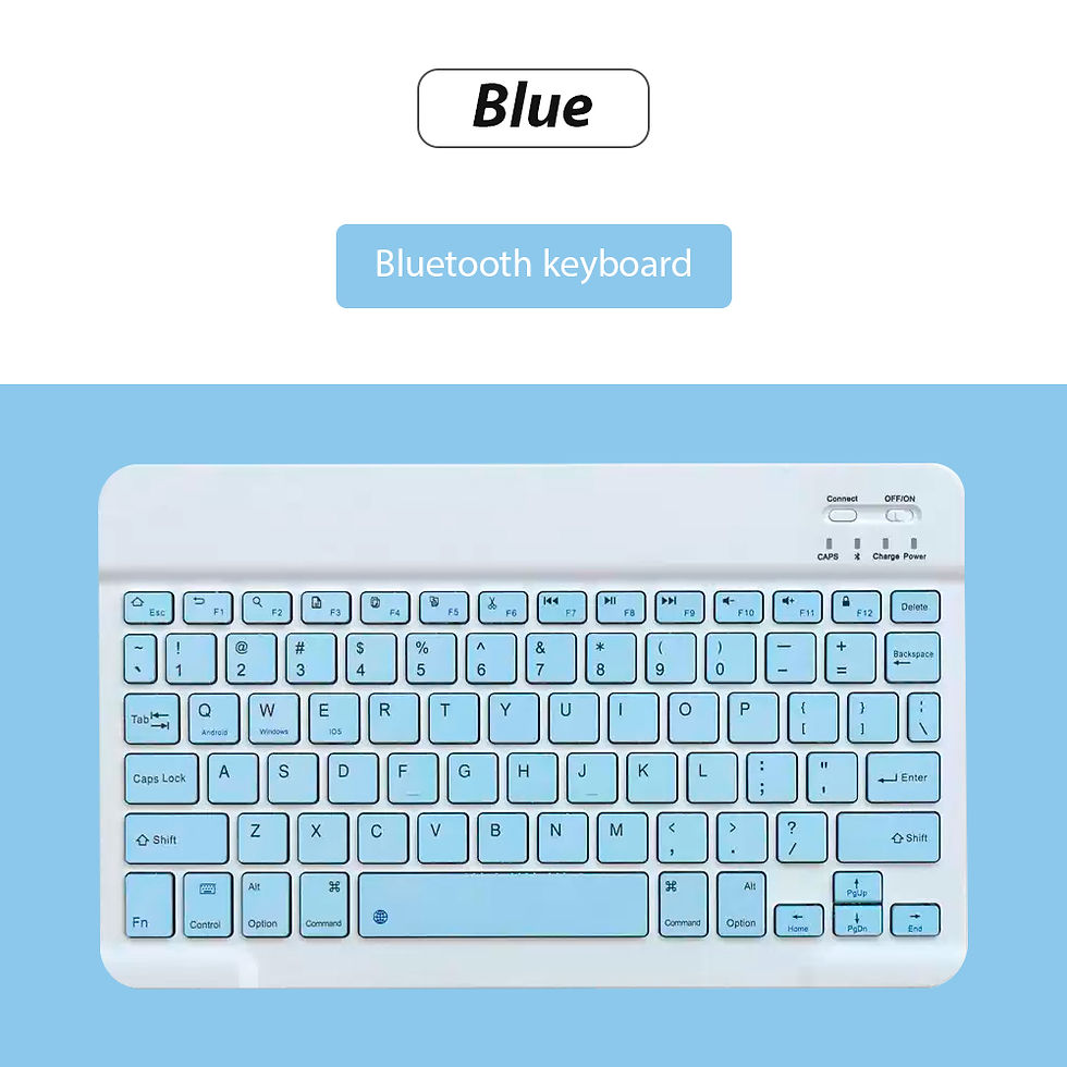 Thumbnail: Bluetooth Wireless Keyboard Universal Mobile Phone Tablet Keyboard And Mouse Min
