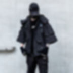 2026 Autumn Winter Hip Hop Techwear Cargo Jacket Men's Harajuku Casual Hooded Ja