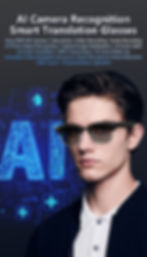 Thumbnail: 2026New 800W Pixel Camera Smart Glasses Men Video Recording AI Photo Recognition