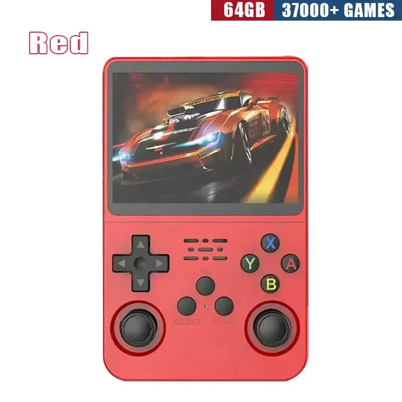 Thumbnail: Retro Handheld Game Console R36S 3 5 Inch IPS Screen 64GB 128GB 256GB Portable G