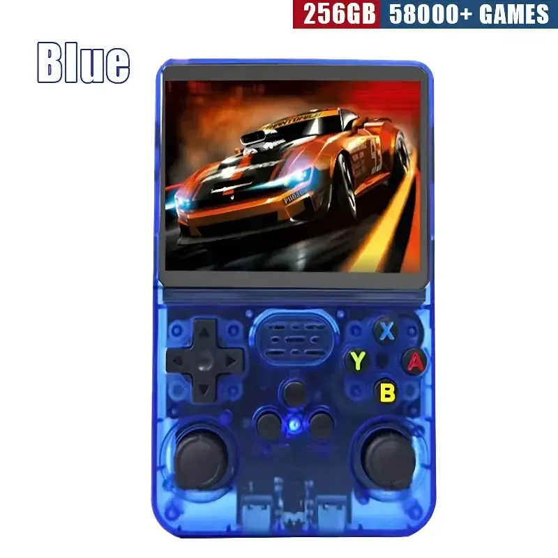 Thumbnail: Retro Handheld Game Console R36S 3 5 Inch IPS Screen 64GB 128GB 256GB Portable G