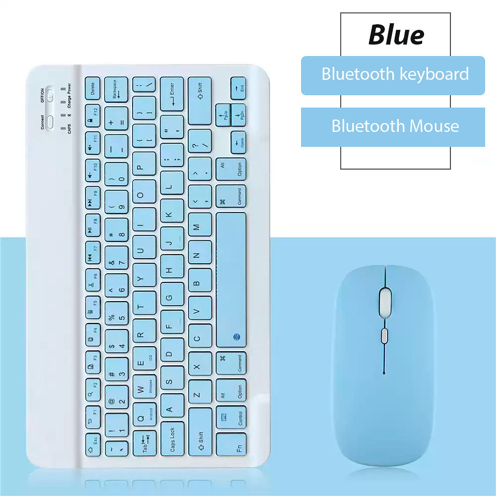 Thumbnail: Bluetooth Wireless Keyboard Universal Mobile Phone Tablet Keyboard And Mouse Min