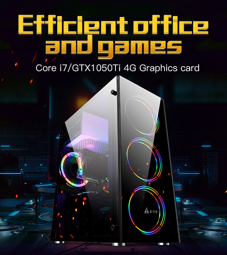 Thumbnail: AOTESIER Gaming PC core i7 CPU With 8G /16G RAM 256G SSD HD4600 ATX/ITX/M-ATX fu