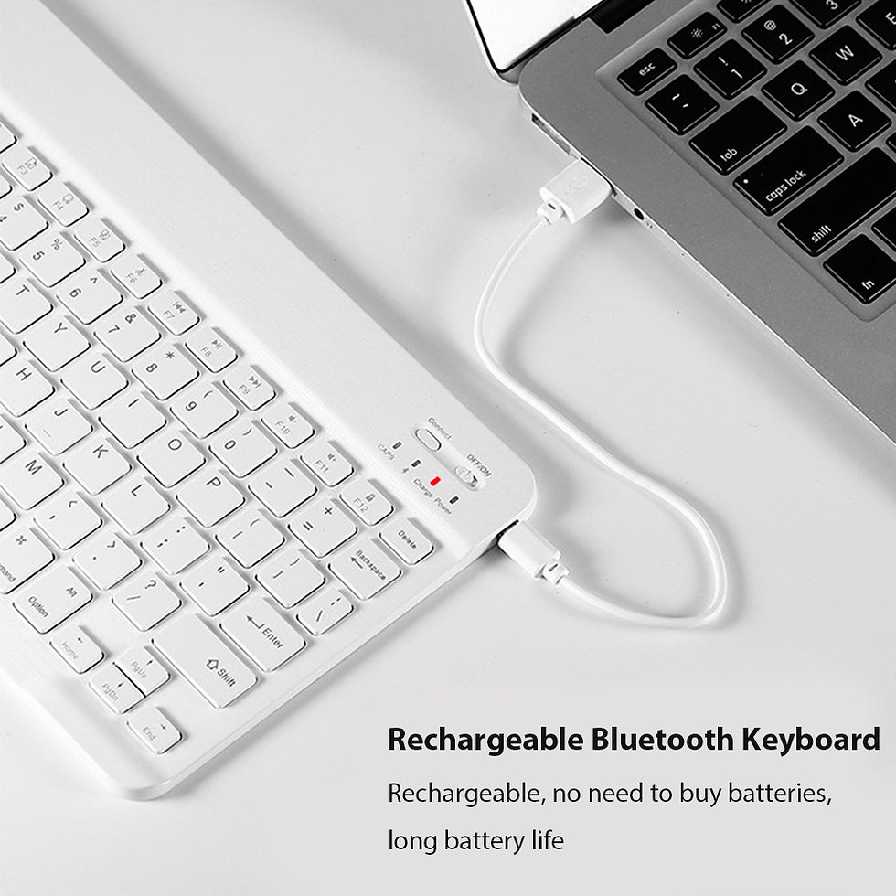 Thumbnail: Bluetooth Wireless Keyboard Universal Mobile Phone Tablet Keyboard And Mouse Min