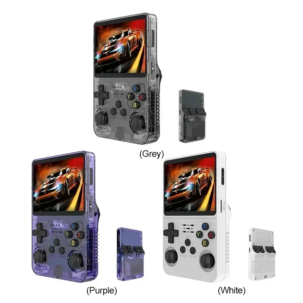 Thumbnail: Retro Handheld Game Console R36S 3 5 Inch IPS Screen 64GB 128GB 256GB Portable G