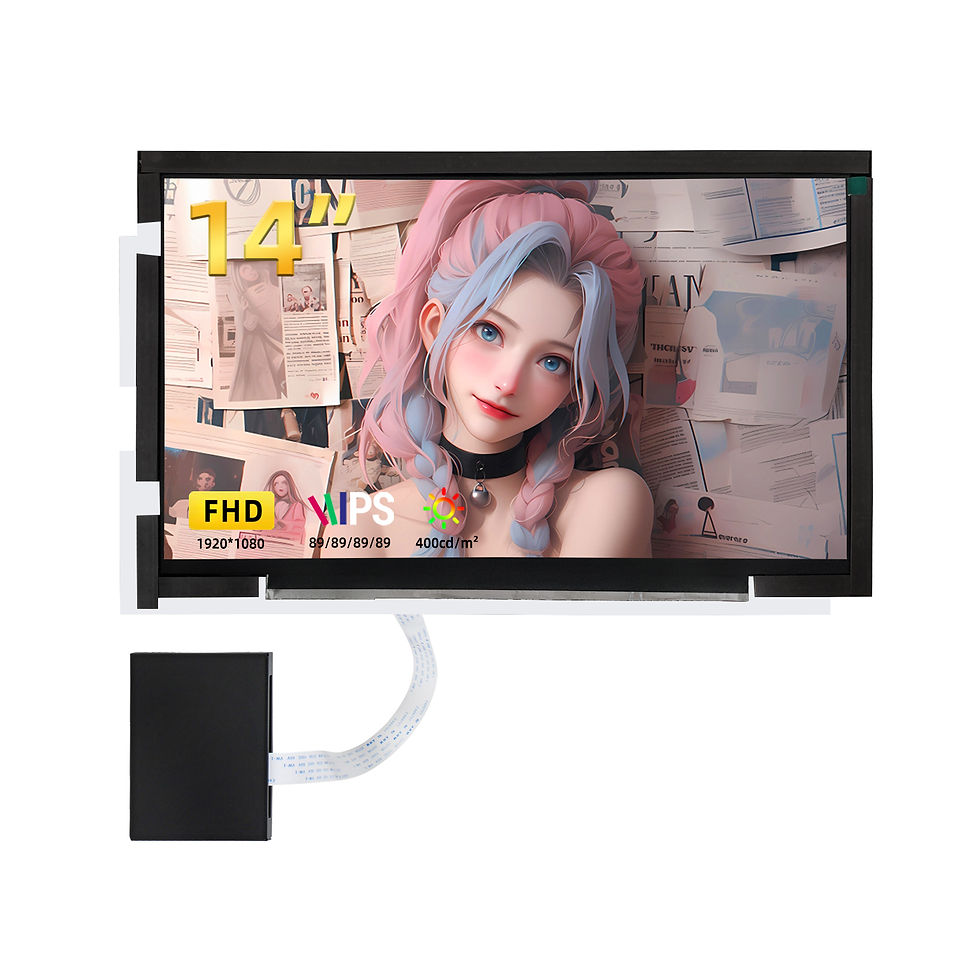 Thumbnail: Wisecoco 2K 1920*1080 HD IPS LCD Gaming CPU GPU Secondary Display 14 inch Portab