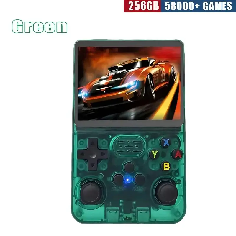 Thumbnail: Retro Handheld Game Console R36S 3 5 Inch IPS Screen 64GB 128GB 256GB Portable G