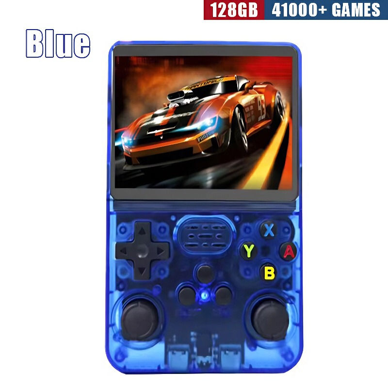Thumbnail: Retro Handheld Game Console R36S 3 5 Inch IPS Screen 64GB 128GB 256GB Portable G