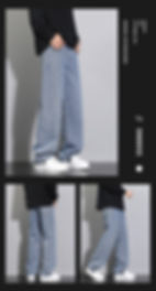 Thumbnail: 2026 New Korean Men's Casual Long Jeans Classic Man Straight Denim Wide-leg Pant