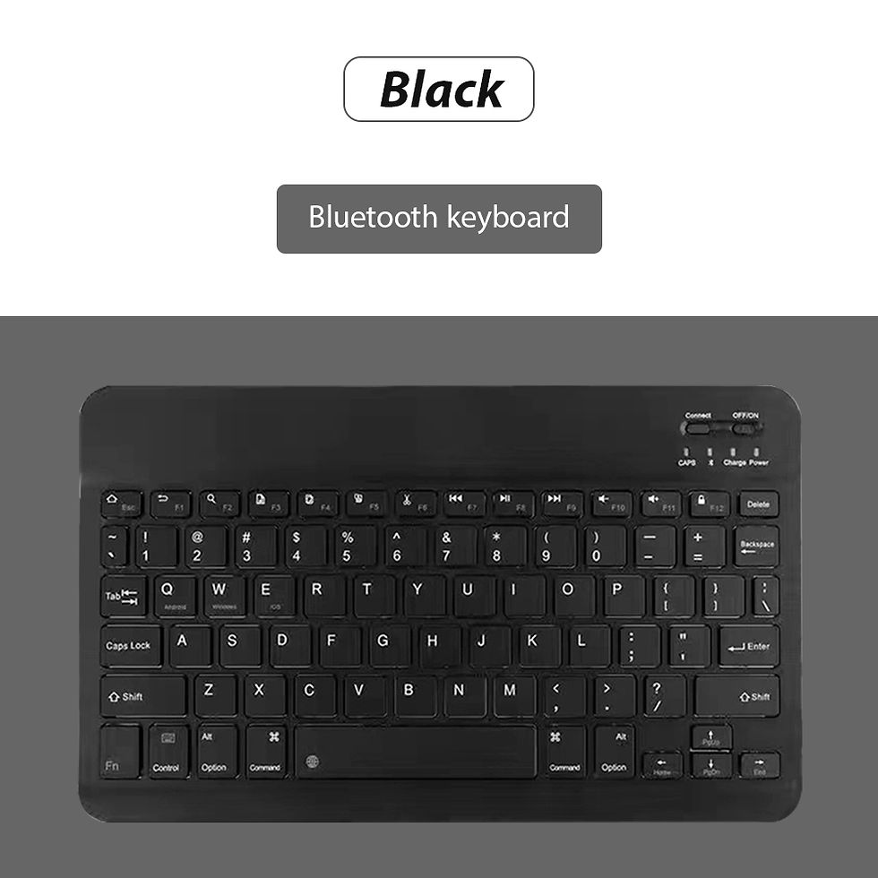 Thumbnail: Bluetooth Wireless Keyboard Universal Mobile Phone Tablet Keyboard And Mouse Min