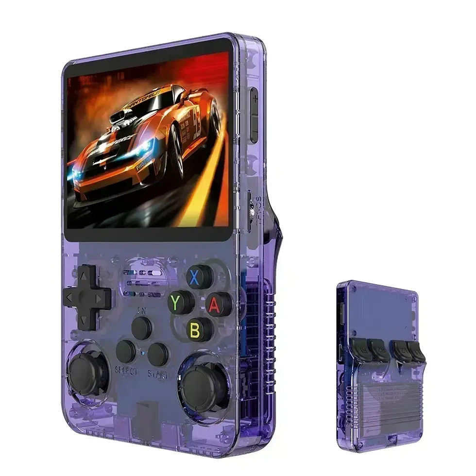 Thumbnail: Retro Handheld Game Console R36S 3 5 Inch IPS Screen 64GB 128GB 256GB Portable G