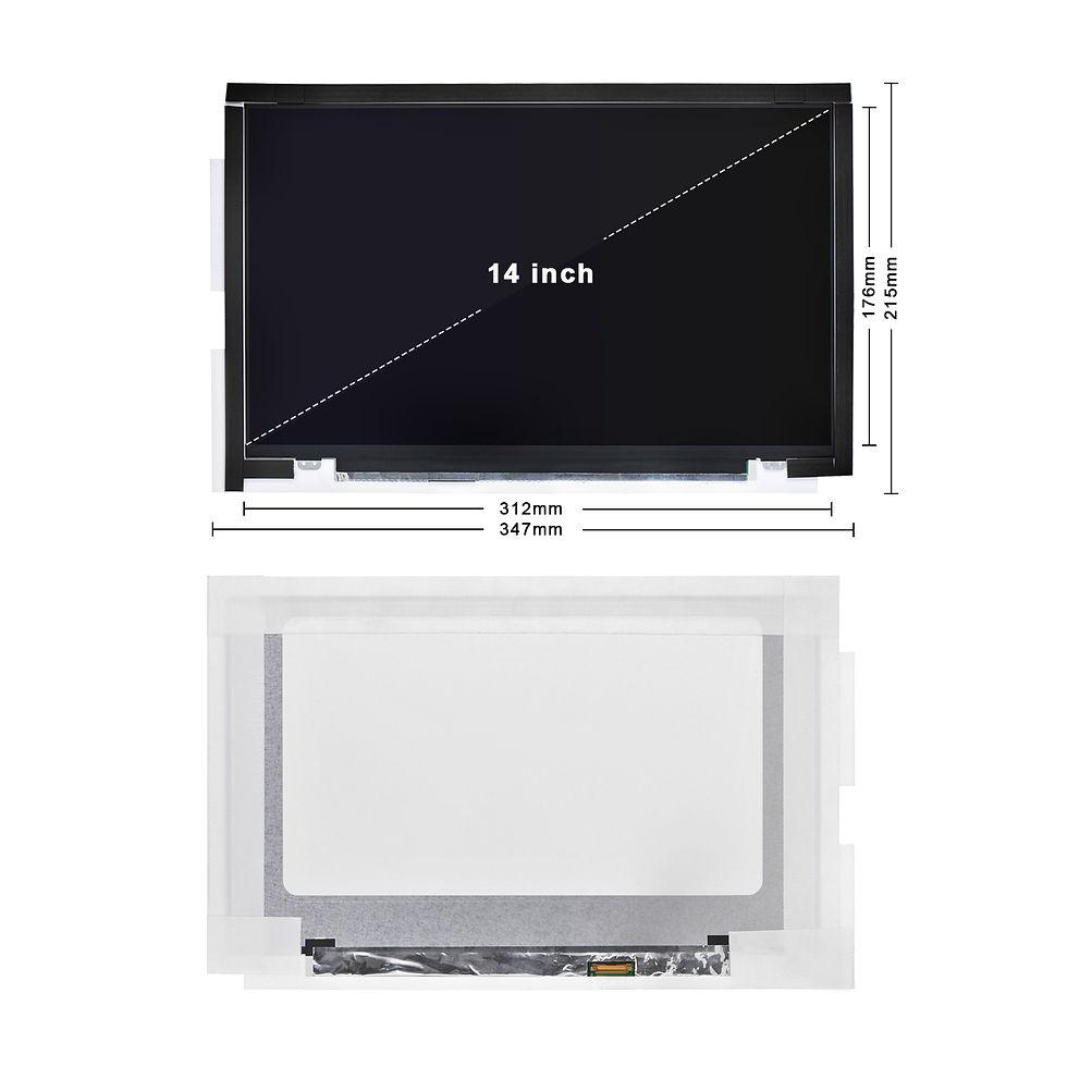 Thumbnail: Wisecoco 2K 1920*1080 HD IPS LCD Gaming CPU GPU Secondary Display 14 inch Portab