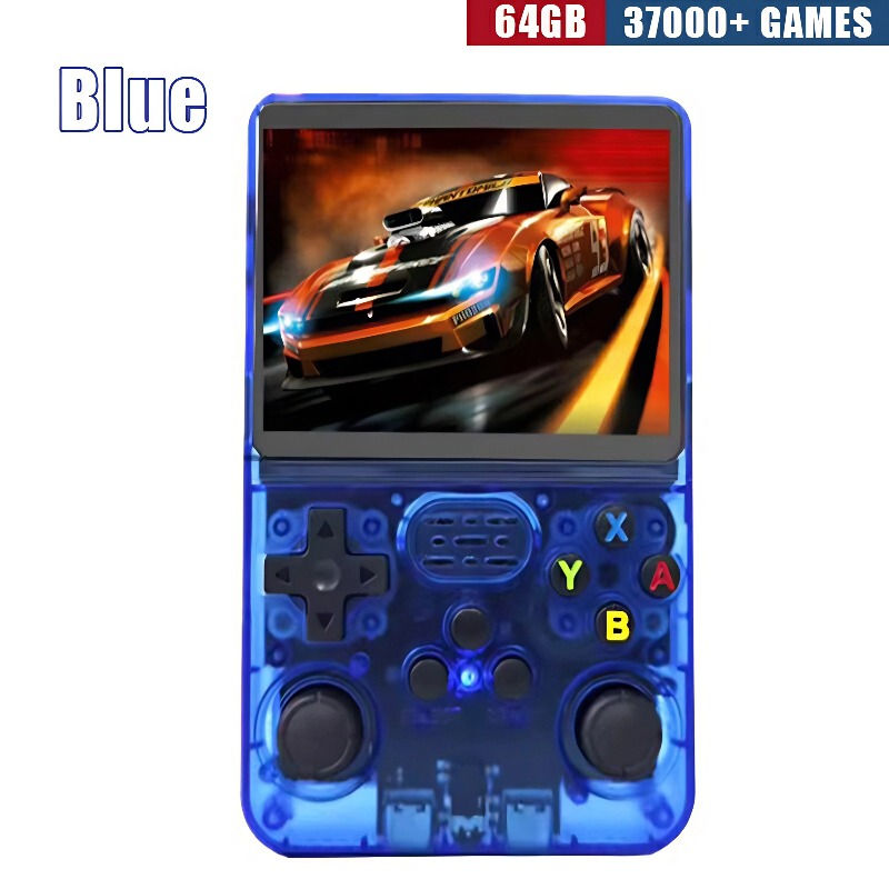Thumbnail: Retro Handheld Game Console R36S 3 5 Inch IPS Screen 64GB 128GB 256GB Portable G